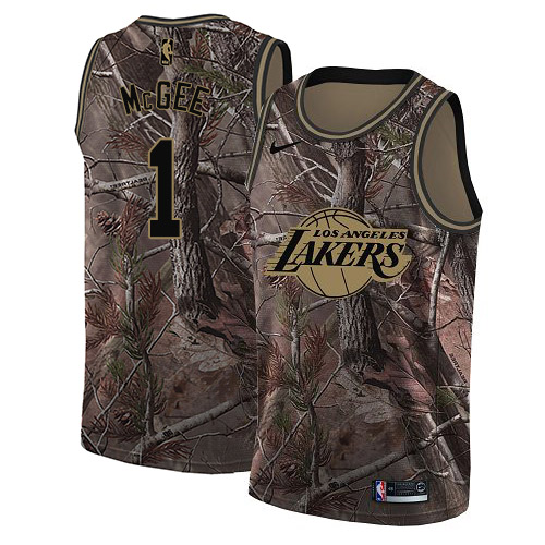 Nike Lakers #1 JaVale McGee Camo NBA Swingman Realtree Collection Jersey Nike Lakers #1 JaVale McGee Camo NBA Swingman Realtree Collection Jersey