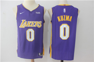 Nike Lakers #0 Kyle Kuzma Purple Authentic Stitched NBA Jersey Nike Lakers #0 Kyle Kuzma Purple Authentic Stitched NBA Jersey