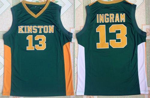 Lakers #13 Brandon Ingram Green Kinston High School Stitched NBA Jersey Lakers #13 Brandon Ingram Green Kinston High School Stitched NBA Jersey