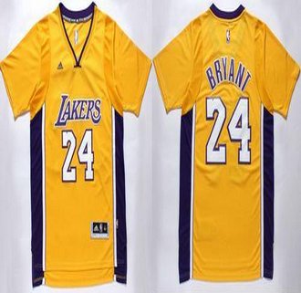 Los Angeles Lakers #24 Kobe Bryant Gold Short Sleeve Stitched NBA Jersey Los Angeles Lakers #24 Kobe Bryant Gold Short Sleeve Stitched NBA Jersey
