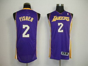 Los Angeles Lakers 2 Derek Fisher purple Revolution 30 Jersey Los Angeles Lakers 2 Derek Fisher purple Revolution 30 Jersey