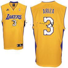 Los Angeles Lakers Ariza #3 yellow Los Angeles Lakers Ariza #3 yellow