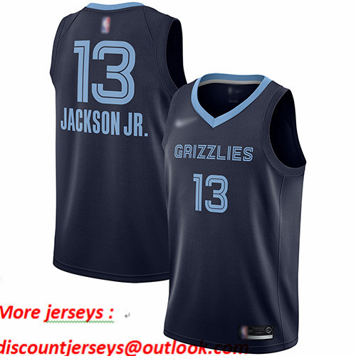 Grizzlies #13 Jaren Jackson Jr. Navy Blue Basketball Swingman Icon Edition Jersey Grizzlies #13 Jaren Jackson Jr. Navy Blue Basketball Swingman Icon Edition Jersey
