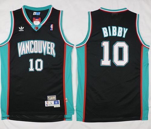 Grizzlies #10 Mike Bibby Black Throwback Stitched NBA Jersey Grizzlies #10 Mike Bibby Black Throwback Stitched NBA Jersey