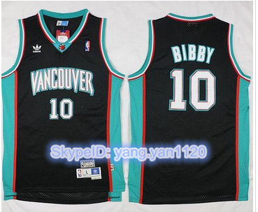 Memphis Grizzlies #10 Mike Bibby Black TThrowback Stitched NBA Jersey Memphis Grizzlies #10 Mike Bibby Black TThrowback Stitched NBA Jersey
