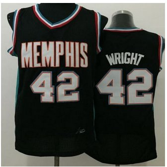 Memphis Grizzlies #42 Lorenzen Wright Black Throwback Stitched NBA Jersey Memphis Grizzlies #42 Lorenzen Wright Black Throwback Stitched NBA Jersey