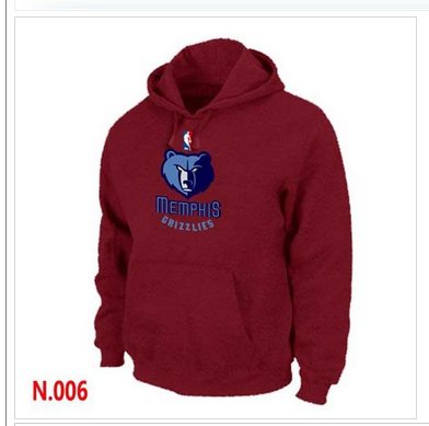 NBA Memphis Grizzlies Pullover Hoodie Red NBA Memphis Grizzlies Pullover Hoodie Red