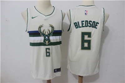 Nike Bucks #6 Eric Bledsoe Cream City Edition Swingman Jersey Nike Bucks #6 Eric Bledsoe Cream City Edition Swingman Jersey