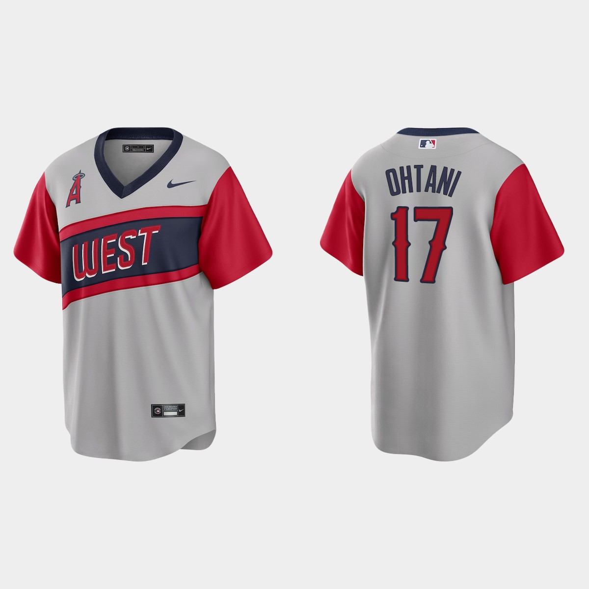 Los Angeles Angels #17 Shohei Ohtani Men's Nike Gray 2021 Little League Classic Game MLB Jersey Los Angeles Angels #17 Shohei Ohtani Men's Nike Gray 2021 Little League Classic Game MLB Jersey