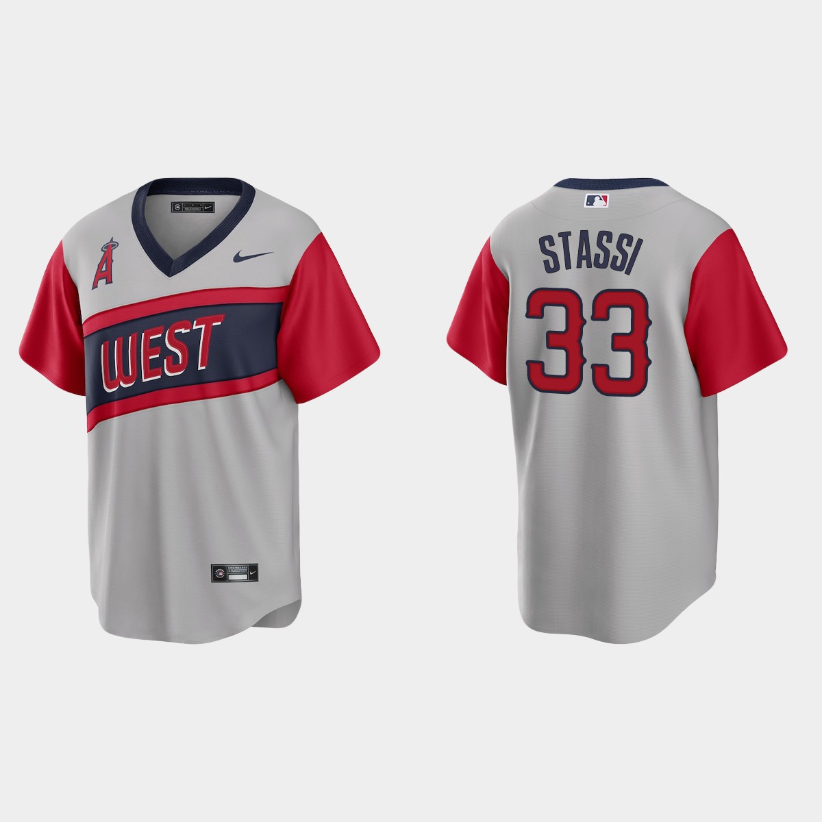 Los Angeles Angels #33 Max Stassi Men's Nike Gray 2021 Little League Classic Game MLB Jersey Los Angeles Angels #33 Max Stassi Men's Nike Gray 2021 Little League Classic Game MLB Jersey