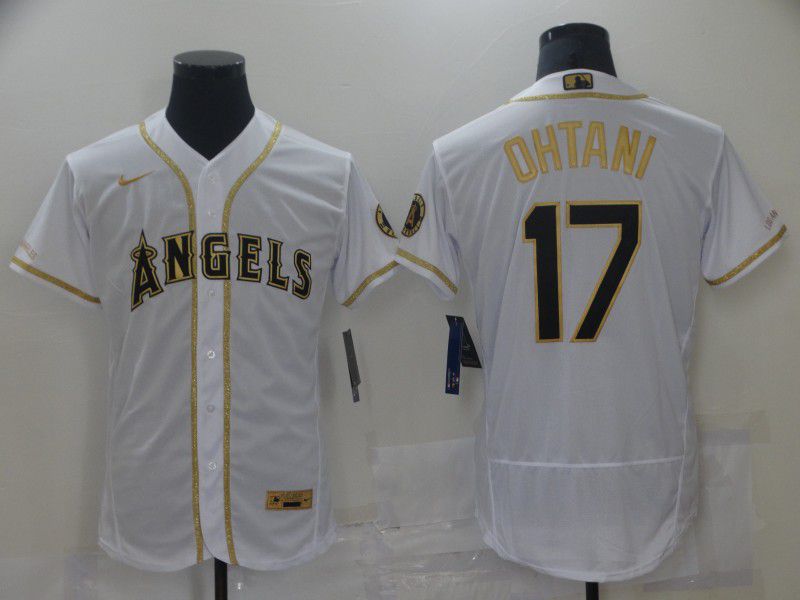 Men Los Angeles Angels 17 Ohtani White Elite 2021 Nike MLB Jersey Men Los Angeles Angels 17 Ohtani White Elite 2021 Nike MLB Jersey