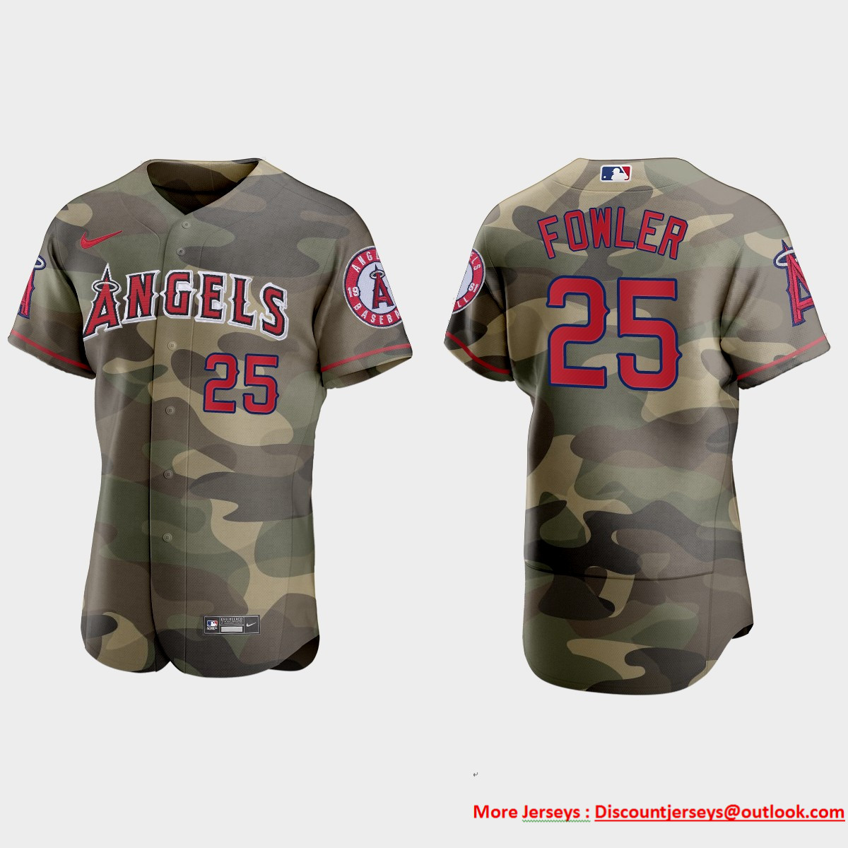 Los Angeles Angels #25 Dexter Fowler Men's Nike 2021 Armed Forces Day Authentic MLB Jersey -Camo Los Angeles Angels #25 Dexter Fowler Men's Nike 2021 Armed Forces Day Authentic MLB Jersey -Camo