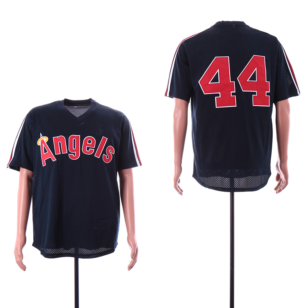 Angels 44 Reggie Jackson Navy BP Mesh Jersey Angels 44 Reggie Jackson Navy BP Mesh Jersey