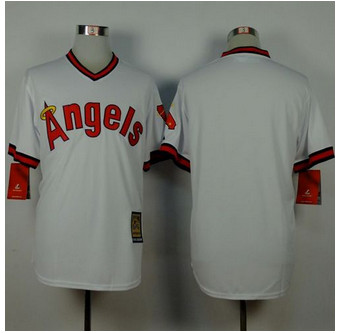 Los Angeles Angels of Anaheim Blank White 1980 Turn Back The Clock Stitched Baseball Jersey Los Angeles Angels of Anaheim Blank White 1980 Turn Back The Clock Stitched Baseball Jersey