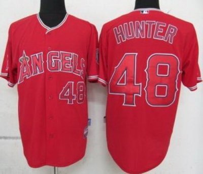 Los Angeles Angels 48 Hunter Red MLB Jerseys Los Angeles Angels 48 Hunter Red MLB Jerseys