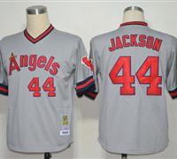 MLB Jerseys Los Angeles Angels 44 Jackson grey jerseys M&N 1985 MLB Jerseys Los Angeles Angels 44 Jackson grey jerseys M&N 1985