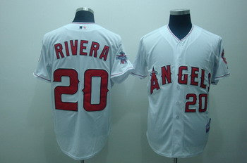 Los Angeles Angels 20 river white jersey all star Patch Los Angeles Angels 20 river white jersey all star Patch