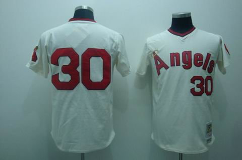 mlb anaheim angels #30 m&n cream mlb anaheim angels #30 m&n cream
