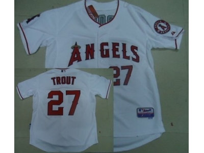 mlb jerseys los angeles angels #27 trout white mlb jerseys los angeles angels #27 trout white