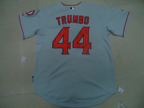 MLB Jerseys Los Angeles Angels 44 Trumbo grey jerseys MLB Jerseys Los Angeles Angels 44 Trumbo grey jerseys