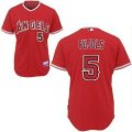 Los Angeles Angels 5 Pujols Red MLB Jersey Los Angeles Angels 5 Pujols Red MLB Jersey
