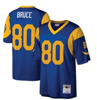 Men's Rams Legacy #80 Isaac Bruce Throwback Jersey Men's Rams Legacy #80 Isaac Bruce Throwback Jersey