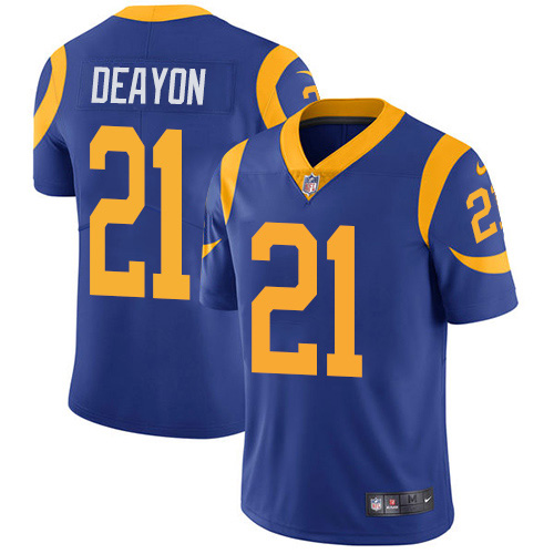 Nike Rams #21 Donte Deayon Royal Blue Alternate Men's Stitched NFL Vapor Untouchable Limited Jersey Nike Rams #21 Donte Deayon Royal Blue Alternate Men's Stitched NFL Vapor Untouchable Limited Jersey