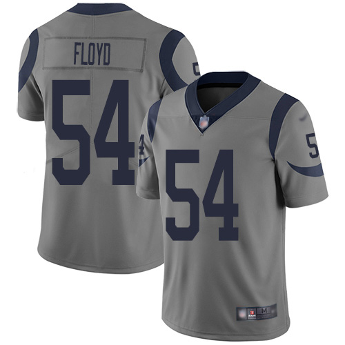 Nike Rams #54 Leonard Floyd Gray Men's Stitched NFL Limited Inverted Legend Jersey Nike Rams #54 Leonard Floyd Gray Men's Stitched NFL Limited Inverted Legend Jersey