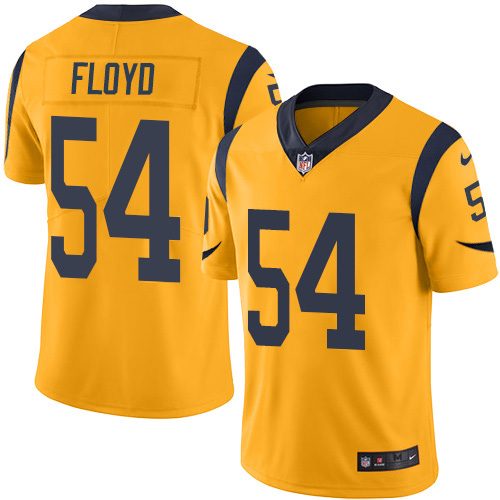 Nike Rams #54 Leonard Floyd Gold Men's Stitched NFL Limited Rush Jersey Nike Rams #54 Leonard Floyd Gold Men's Stitched NFL Limited Rush Jersey