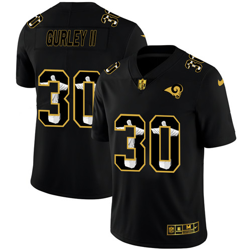 Los Angeles Rams #30 Todd Gurley II Men's Nike Carbon Black Vapor Cristo Redentor Limited NFL Jersey Los Angeles Rams #30 Todd Gurley II Men's Nike Carbon Black Vapor Cristo Redentor Limited NFL Jersey