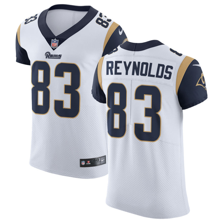 Nike Rams #83 Josh Reynolds White Men's Stitched NFL Vapor Untouchable Elite Jersey Nike Rams #83 Josh Reynolds White Men's Stitched NFL Vapor Untouchable Elite Jersey