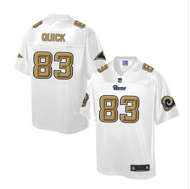 Nike Rams #83 Brian Quick White Men's NFL Pro Line Fashion Game Jersey Nike Rams #83 Brian Quick White Men's NFL Pro Line Fashion Game Jersey