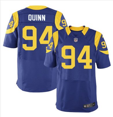 Nike Rams #94 Robert Quinn Royal Blue Alternate Men's Stitched NFL Elite Jersey Nike Rams #94 Robert Quinn Royal Blue Alternate Men's Stitched NFL Elite Jersey