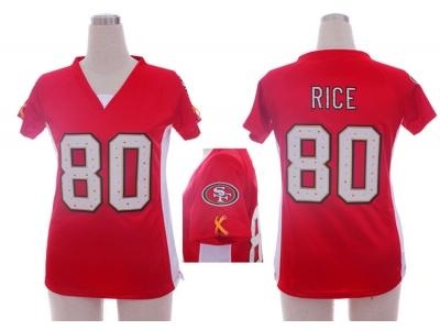 NEW Women San Francisco 49ers #80 jerry rice jerseys(draft him ii top) NEW Women San Francisco 49ers #80 jerry rice jerseys(draft him ii top)