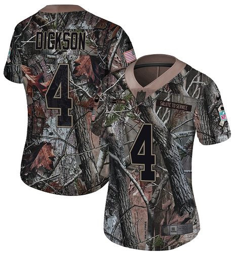 Nike Seahawks #4 Michael Dickson Camo Women's Stitched NFL Limited Rush Realtree Jersey Nike Seahawks #4 Michael Dickson Camo Women's Stitched NFL Limited Rush Realtree Jersey