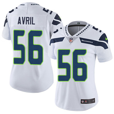 Nike Seahawks #56 Cliff Avril White Women's Stitched NFL Vapor Untouchable Limited Jersey Nike Seahawks #56 Cliff Avril White Women's Stitched NFL Vapor Untouchable Limited Jersey