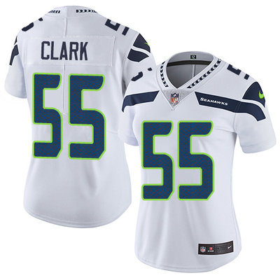 Nike Seahawks #55 Frank Clark White Women's Stitched NFL Vapor Untouchable Limited Jersey Nike Seahawks #55 Frank Clark White Women's Stitched NFL Vapor Untouchable Limited Jersey