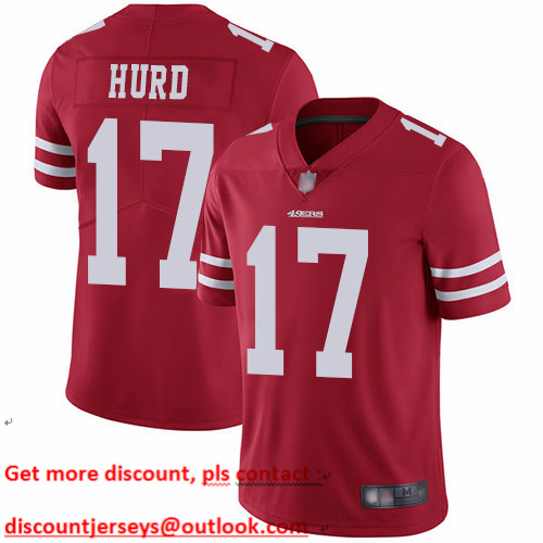 49ers #17 Jalen Hurd Red Team Color Youth Stitched Football Vapor Untouchable Limited Jersey 49ers #17 Jalen Hurd Red Team Color Youth Stitched Football Vapor Untouchable Limited Jersey