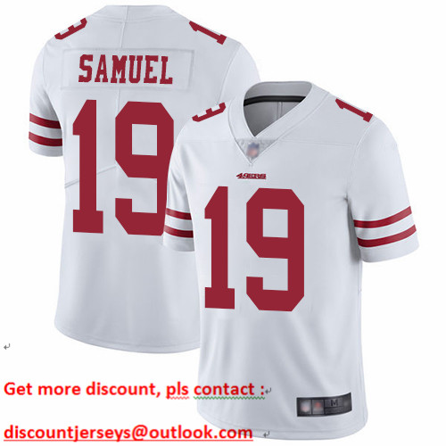 49ers #19 Deebo Samuel White Youth Stitched Football Vapor Untouchable Limited Jersey 49ers #19 Deebo Samuel White Youth Stitched Football Vapor Untouchable Limited Jersey
