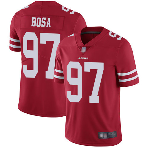 49ers #97 Nick Bosa Red Team Color Youth Stitched Football Vapor Untouchable Limited Jersey 49ers #97 Nick Bosa Red Team Color Youth Stitched Football Vapor Untouchable Limited Jersey