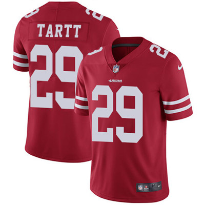 Nike 49ers #29 Jaquiski Tartt Red Team Color Youth Stitched NFL Vapor Untouchable Limited Jersey Nike 49ers #29 Jaquiski Tartt Red Team Color Youth Stitched NFL Vapor Untouchable Limited Jersey