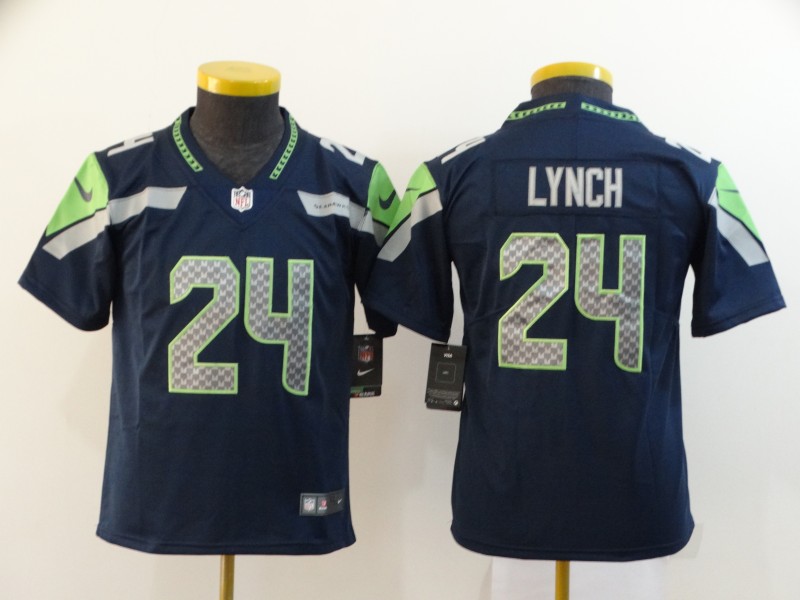 Youth Nike Seahawks 24 Marshawn Lynch Navy Youth Vapor Untouchable Limited Jersey Youth Nike Seahawks 24 Marshawn Lynch Navy Youth Vapor Untouchable Limited Jersey