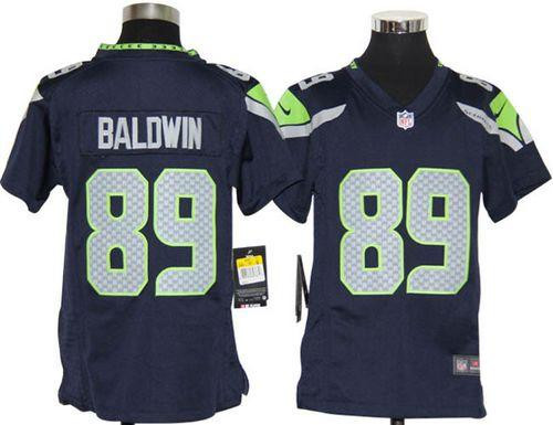Nike Seahawks #89 Doug Baldwin Steel Blue Team Color Youth Stitched NFL Elite Jersey Nike Seahawks #89 Doug Baldwin Steel Blue Team Color Youth Stitched NFL Elite Jersey