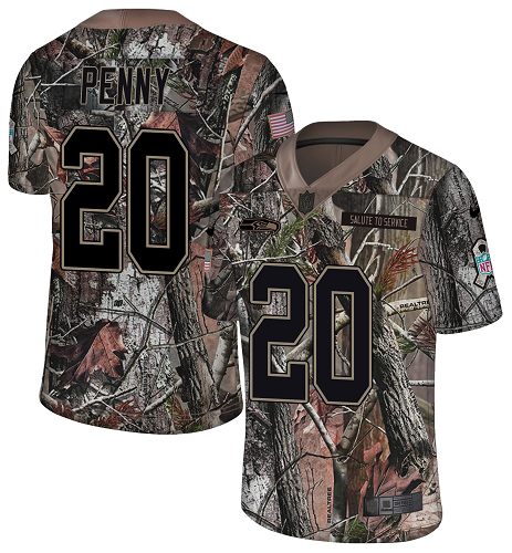 Nike Seahawks #20 Rashaad Penny Camo Youth Stitched NFL Limited Rush Realtree Jersey Nike Seahawks #20 Rashaad Penny Camo Youth Stitched NFL Limited Rush Realtree Jersey