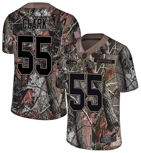 Nike Seahawks #55 Frank Clark Camo Youth Stitched NFL Limited Rush Realtree Jersey Nike Seahawks #55 Frank Clark Camo Youth Stitched NFL Limited Rush Realtree Jersey