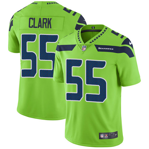 Nike Seahawks #55 Frank Clark Green Youth Stitched NFL Limited Rush Jersey Nike Seahawks #55 Frank Clark Green Youth Stitched NFL Limited Rush Jersey