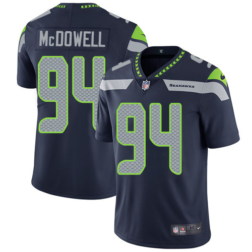 Nike Seahawks #94 Malik McDowell Steel Blue Team Color Youth Stitched NFL Vapor Untouchable Limited Jersey Nike Seahawks #94 Malik McDowell Steel Blue Team Color Youth Stitched NFL Vapor Untouchable Limited Jersey