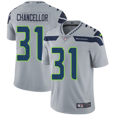 Nike Seahawks #31 Kam Chancellor Grey Alternate Youth Stitched NFL Vapor Untouchable Limited Jersey Nike Seahawks #31 Kam Chancellor Grey Alternate Youth Stitched NFL Vapor Untouchable Limited Jersey