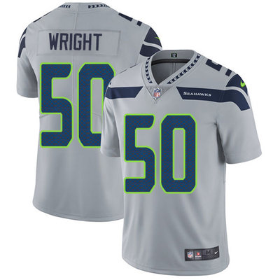 Nike Seahawks #50 K.J. Wright Grey Alternate Youth Stitched NFL Vapor Untouchable Limited Jersey Nike Seahawks #50 K.J. Wright Grey Alternate Youth Stitched NFL Vapor Untouchable Limited Jersey