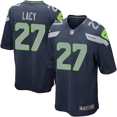 Nike Seahawks #27 Eddie Lacy Steel Blue Team Color Youth Stitched NFL Elite Jersey Nike Seahawks #27 Eddie Lacy Steel Blue Team Color Youth Stitched NFL Elite Jersey